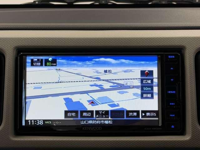 キャロル 660 GX ナビ フルセグTV ドライブレコーダー キーレスエントリー ミュージックプレイヤー接続可 エアコン パワーステアリング メモリーナビ 地デジ ESC 盗難防止システム アイドリングストップ ABS(4枚目)