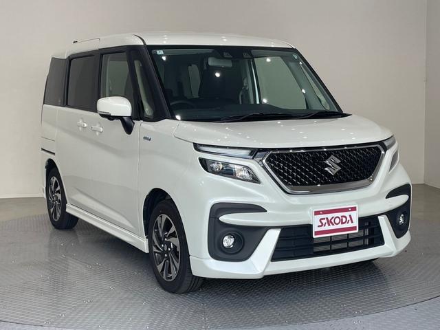 ソリオバンディット ハイブリッドＭＶ　全方位モニター付メモリーナビ装着車　禁煙車　両側電動スライドドア　シートヒーター　アダプティブクルーズコントロール　アラウンドビューモニター　ステリモ　　スマートキー（33枚目）