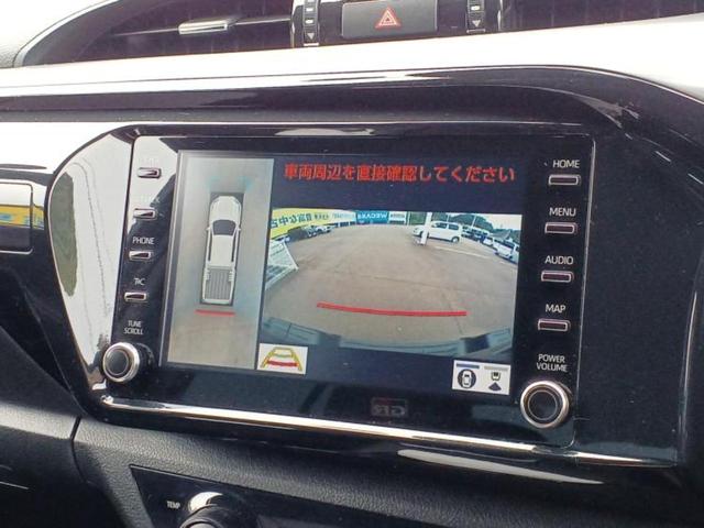 ハイラックス ４ＷＤ　Ｚ　ＧＲスポーツ　保証書／ディスプレイオーディオ＋ナビ／衝突安全装置／全方位モニター／車線逸脱防止支援システム／パーキングアシスト　バックガイド／ヘッドランプ　ＬＥＤ／Ｂｌｕｅｔｏｏｔｈ接続　ターボ　全周囲カメラ（11枚目）