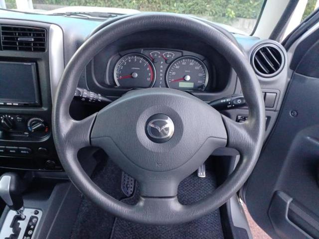 ＡＺオフロード ４ＷＤ　ＸＣ　保証書／社外　ナビ／ＡＢＳ／ワンセグＴＶ／ルーフレール／衝突安全ボディ／アルミホイール　純正　１６インチ／パワーウインドウ／キーレスエントリー／パワーステアリング／マニュアルエアコン／ユーザー買取車（12枚目）