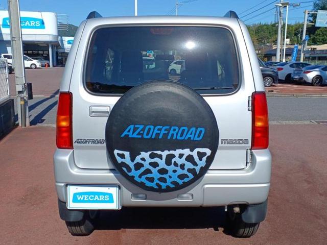 ＡＺオフロード ４ＷＤ　ＸＣ　保証書／社外　ナビ／ＡＢＳ／ワンセグＴＶ／ルーフレール／衝突安全ボディ／アルミホイール　純正　１６インチ／パワーウインドウ／キーレスエントリー／パワーステアリング／マニュアルエアコン／ユーザー買取車（36枚目）