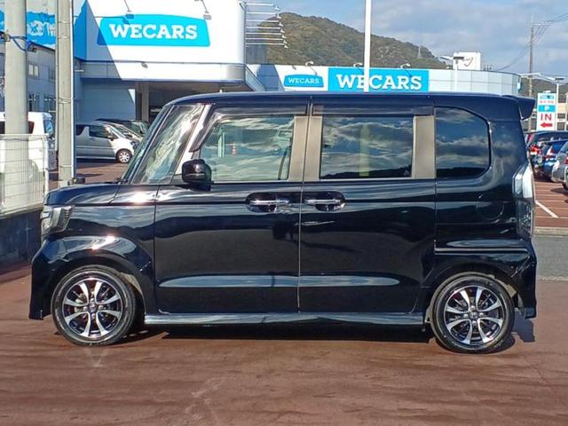 Ｎ－ＢＯＸカスタム Ｇ・ＥＸホンダセンシング　新品タイヤ／保証書／社外　ＳＤナビ／ホンダセンシング／電動スライドドア／車線逸脱防止支援システム／ヘッドランプ　ＬＥＤ／ＵＳＢジャック／Ｂｌｕｅｔｏｏｔｈ接続／ＥＴＣ／ＥＢＤ付ＡＢＳ　バックカメラ（2枚目）