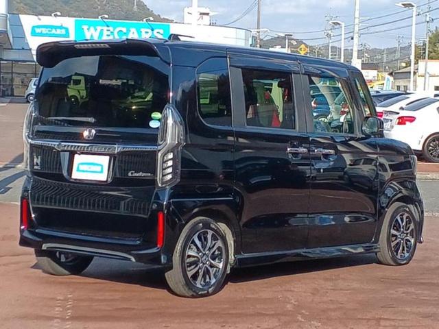 Ｎ－ＢＯＸカスタム Ｇ・ＥＸホンダセンシング　新品タイヤ／保証書／社外　ＳＤナビ／ホンダセンシング／電動スライドドア／車線逸脱防止支援システム／ヘッドランプ　ＬＥＤ／ＵＳＢジャック／Ｂｌｕｅｔｏｏｔｈ接続／ＥＴＣ／ＥＢＤ付ＡＢＳ　バックカメラ（3枚目）