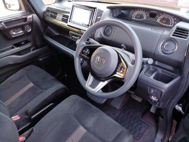 Ｎ－ＢＯＸカスタム Ｇ・ＥＸホンダセンシング　新品タイヤ／保証書／社外　ＳＤナビ／ホンダセンシング／電動スライドドア／車線逸脱防止支援システム／ヘッドランプ　ＬＥＤ／ＵＳＢジャック／Ｂｌｕｅｔｏｏｔｈ接続／ＥＴＣ／ＥＢＤ付ＡＢＳ　バックカメラ（4枚目）