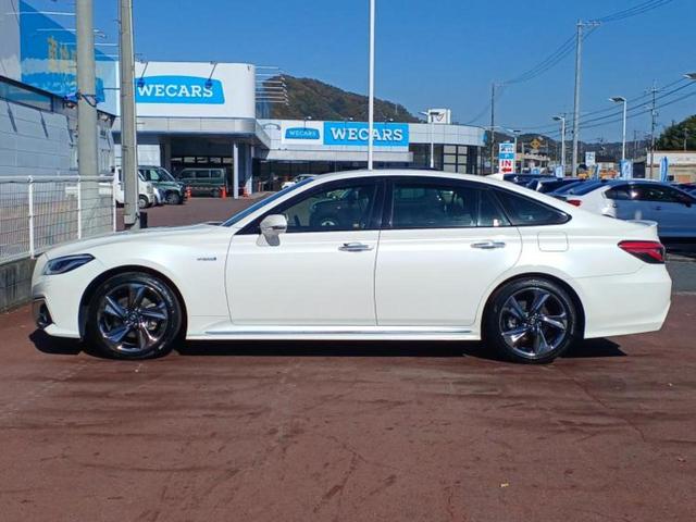 クラウンハイブリッド RSアドバンス 保証書/純正 8インチ SDナビ/トヨタセーフティセンス/シートヒーター 前席/車線逸脱防止支援システム/ヘッドランプ LED/USBジャック/Bluetooth接続/ETC/EBD付ABS(2枚目)