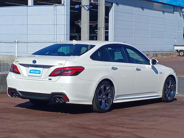 クラウンハイブリッド RSアドバンス 保証書/純正 8インチ SDナビ/トヨタセーフティセンス/シートヒーター 前席/車線逸脱防止支援システム/ヘッドランプ LED/USBジャック/Bluetooth接続/ETC/EBD付ABS(3枚目)