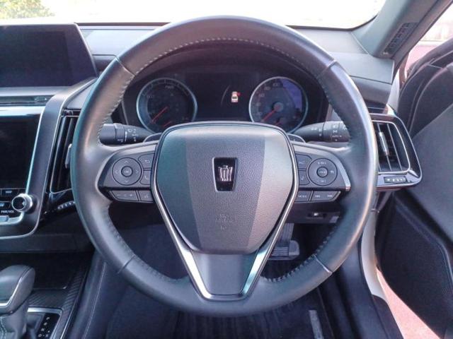 クラウンハイブリッド RSアドバンス 保証書/純正 8インチ SDナビ/トヨタセーフティセンス/シートヒーター 前席/車線逸脱防止支援システム/ヘッドランプ LED/USBジャック/Bluetooth接続/ETC/EBD付ABS(13枚目)