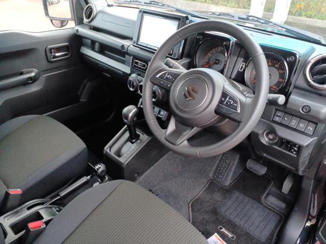 ジムニー ４ＷＤ　ＸＣ　保証書／純正　８インチ　メモリーナビ／セーフティサポート（スズキ）／シートヒーター　前席／車線逸脱防止支援システム／ドライブレコーダー　前後／ヘッドランプ　ＬＥＤ／Ｂｌｕｅｔｏｏｔｈ接続／ＡＢＳ（4枚目）