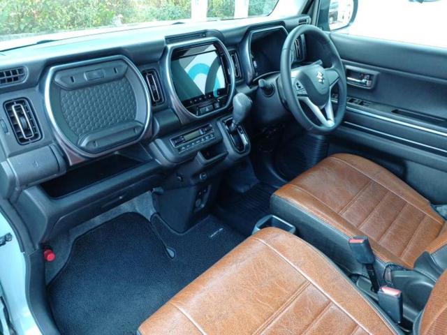 ハスラー Jスタイル 新品タイヤ/保証書/純正 9インチ SDナビ/デュアルカメラブレーキサポート(スズキ)/シートヒーター 前席/全方位モニター/車線逸脱防止支援システム/ヘッドランプ LED/USBジャック DVD再生(6枚目)