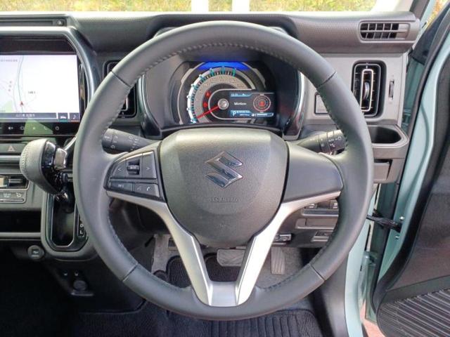 ハスラー Jスタイル 新品タイヤ/保証書/純正 9インチ SDナビ/デュアルカメラブレーキサポート(スズキ)/シートヒーター 前席/全方位モニター/車線逸脱防止支援システム/ヘッドランプ LED/USBジャック DVD再生(13枚目)