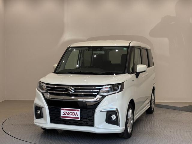 ソリオ ハイブリッドＭＺ　スズキセーフティサポート　ＬＥＤヘッドランプ　ＬＥＤフロントフォグランプ　パーソナルテーブル　スリムサーキュレーター　ヘッドアップディスプレイ　運転席・助手席シートヒーター　両側パワースライドドア（6枚目）