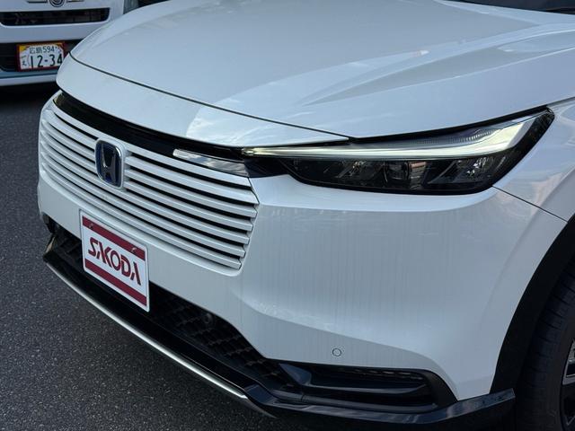 ヴェゼル ｅ：ＨＥＶ　Ｚ　ホンダセンシング　電子パーキング　シートヒーター　フルＬＥＤヘッドライト　ステアリングヒーター　ハンズフリーアクセスパワーテールゲート　本革巻ステアリングホイール　１８インチアルミホイール（11枚目）