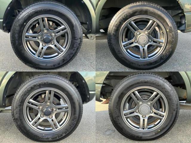 ジムニー ４ＷＤランドベンチャー　保証書／社外　メモリーナビ／シートヒーター　運転席／シート　合皮／Ｂｌｕｅｔｏｏｔｈ接続／ＥＴＣ／ＡＢＳ／フルセグＴＶ／ＤＶＤ／ターボ／禁煙車／衝突安全ボディ／アルミホイール　純正　１６インチ　４ＷＤ（44枚目）