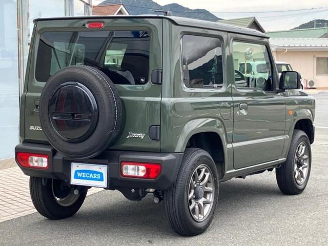 ジムニー ４ＷＤ　ＸＣ　新品タイヤ／保証書／ディスプレイオーディオ／セーフティサポート（スズキ）／シートヒーター／車線逸脱防止支援システム／ヘッドランプ　ＬＥＤ／Ｂｌｕｅｔｏｏｔｈ接続／ＡＢＳ／横滑り防止装置　ターボ　４ＷＤ（3枚目）