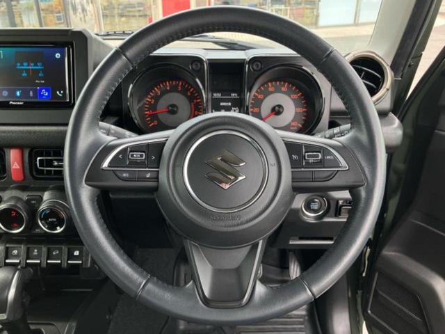 ジムニー ４ＷＤ　ＸＣ　新品タイヤ／保証書／ディスプレイオーディオ／セーフティサポート（スズキ）／シートヒーター／車線逸脱防止支援システム／ヘッドランプ　ＬＥＤ／Ｂｌｕｅｔｏｏｔｈ接続／ＡＢＳ／横滑り防止装置　ターボ　４ＷＤ（13枚目）