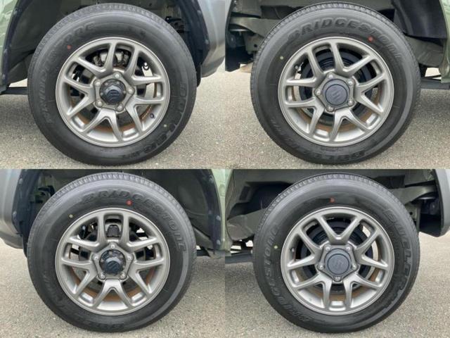 ジムニー ４ＷＤ　ＸＣ　新品タイヤ／保証書／ディスプレイオーディオ／セーフティサポート（スズキ）／シートヒーター／車線逸脱防止支援システム／ヘッドランプ　ＬＥＤ／Ｂｌｕｅｔｏｏｔｈ接続／ＡＢＳ／横滑り防止装置　ターボ　４ＷＤ（43枚目）