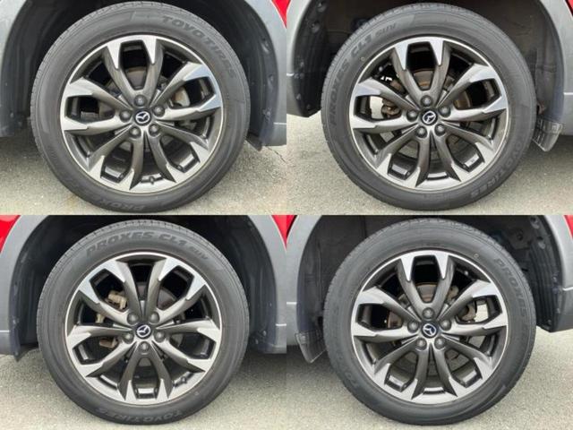 CX-5 XD Lパッケージ 新品タイヤ/保証書/純正 SDナビ/アイアクティブセンス(マツダ)/シートヒーター 前席/車線逸脱防止支援システム/シート フルレザー/ヘッドランプ LED/USBジャック/Bluetooth接続(56枚目)