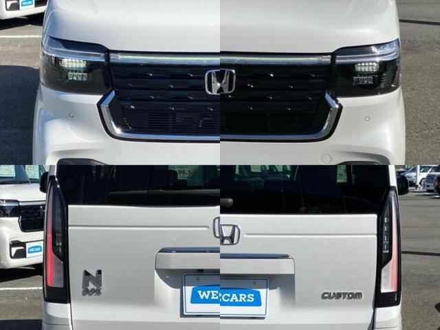 Ｎ－ＢＯＸカスタム ターボ　保証書／純正　８インチ　メモリーナビ／ホンダセンシング／両側電動スライドドア／シートヒーター　前席／登録済未使用車／ヘッドランプ　ＬＥＤ／Ｂｌｕｅｔｏｏｔｈ接続／ＥＢＤ付ＡＢＳ／バックモニター　ターボ（55枚目）