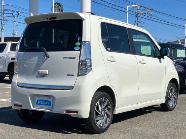 ワゴンＲスティングレー Ｘ　新品タイヤ／保証書／社外　メモリーナビ／レーダーブレーキサポート（スズキ）／シートヒーター　運転席／ドライブレコーダー　前後／ヘッドランプ　ＨＩＤ／Ｂｌｕｅｔｏｏｔｈ接続／ＥＢＤ付ＡＢＳ　バックカメラ（3枚目）