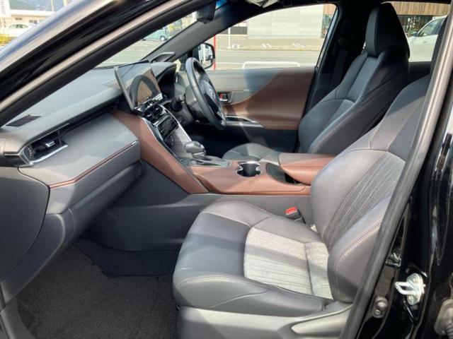 ハリアー Z 純正エアロ/保証書/純正 11インチ SDナビ/デジタルインナーミラー/トヨタセーフティセンス/車線逸脱防止支援システム/シート ハーフレザー/電動バックドア/ドライブレコーダー 純正 フルエアロ(6枚目)