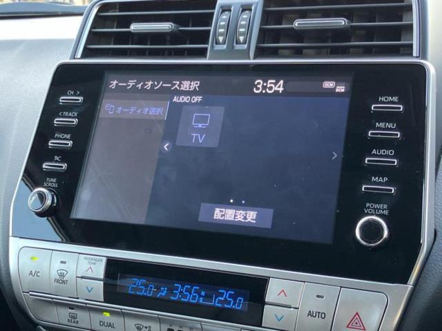 ランドクルーザープラド ４ＷＤ　ＴＸ　Ｌパッケージマットブラックエディション　サンルーフ／保証書／ディスプレイオーディオ＋ナビ９インチ／トヨタセーフティセンス／シートヒーター　前席／パノラミックビューモニター／車線逸脱防止支援システム／シート　フルレザー　革シート　全周囲カメラ（11枚目）