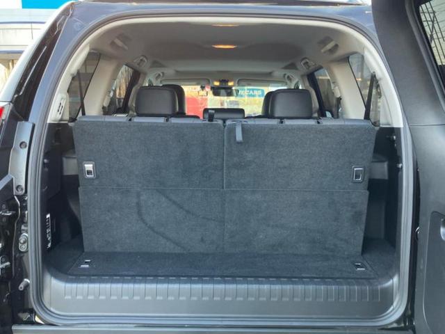 ランドクルーザープラド ４ＷＤ　ＴＸ　Ｌパッケージマットブラックエディション　サンルーフ／保証書／ディスプレイオーディオ＋ナビ９インチ／トヨタセーフティセンス／シートヒーター　前席／パノラミックビューモニター／車線逸脱防止支援システム／シート　フルレザー　革シート　全周囲カメラ（21枚目）