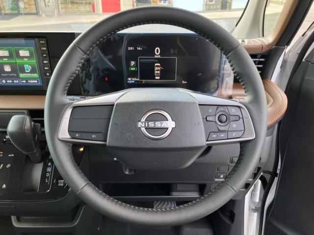 ルークス ハイウェイスターＸ　保証書／ディスプレイオーディオ９インチ／エマージェンシーブレーキ／両側電動スライドドア／シートヒーター　前席／アラウンドビューモニター／車線逸脱防止支援システム／登録済未使用車　衝突被害軽減システム（14枚目）