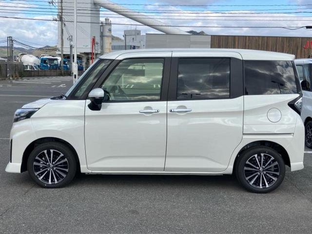 ルーミー カスタムG-T 保証書/ディスプレイオーディオ9インチ/スマートアシスト(トヨタ・ダイハツ)/両側電動スライドドア/シートヒーター 前席/パノラミックビューモニター/車線逸脱防止支援システム ターボ 全周囲カメラ(2枚目)