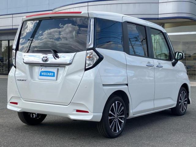 ルーミー カスタムG-T 保証書/ディスプレイオーディオ9インチ/スマートアシスト(トヨタ・ダイハツ)/両側電動スライドドア/シートヒーター 前席/パノラミックビューモニター/車線逸脱防止支援システム ターボ 全周囲カメラ(3枚目)