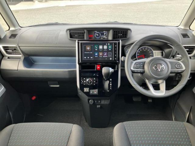 ルーミー カスタムG-T 保証書/ディスプレイオーディオ9インチ/スマートアシスト(トヨタ・ダイハツ)/両側電動スライドドア/シートヒーター 前席/パノラミックビューモニター/車線逸脱防止支援システム ターボ 全周囲カメラ(4枚目)