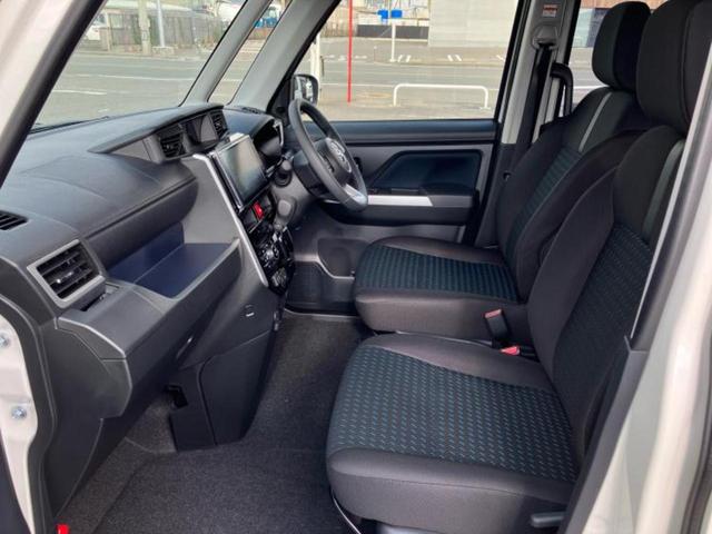 ルーミー カスタムG-T 保証書/ディスプレイオーディオ9インチ/スマートアシスト(トヨタ・ダイハツ)/両側電動スライドドア/シートヒーター 前席/パノラミックビューモニター/車線逸脱防止支援システム ターボ 全周囲カメラ(7枚目)