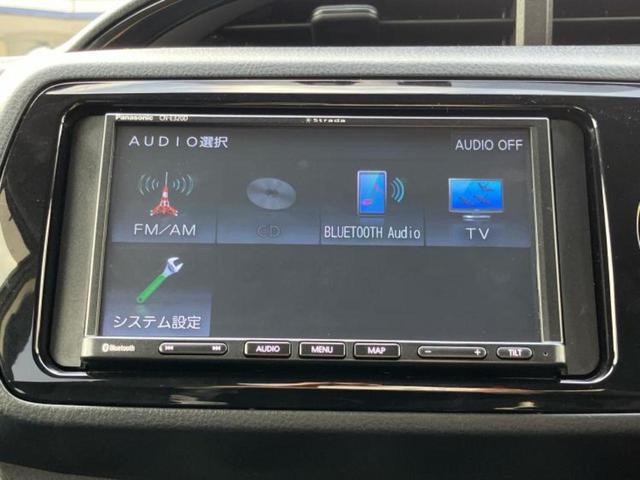 ヴィッツ Ｆ　新品タイヤ／保証書／社外　ＳＤナビ／Ｂｌｕｅｔｏｏｔｈ接続／ＥＴＣ／ＥＢＤ付ＡＢＳ／横滑り防止装置／アイドリングストップ／ワンセグＴＶ／エアバッグ　運転席／エアバッグ　助手席／衝突安全ボディ（10枚目）