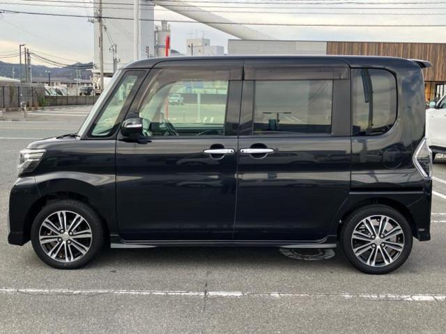 タント カスタムＲＳトップエディションＳＡ２　保証書／純正　ＳＤナビ／スマートアシスト（トヨタ・ダイハツ）／両側電動スライドドア／シート　ハーフレザー／ドライブレコーダー　社外／ヘッドランプ　ＨＩＤ／Ｂｌｕｅｔｏｏｔｈ接続／ＥＴＣ　ターボ（2枚目）