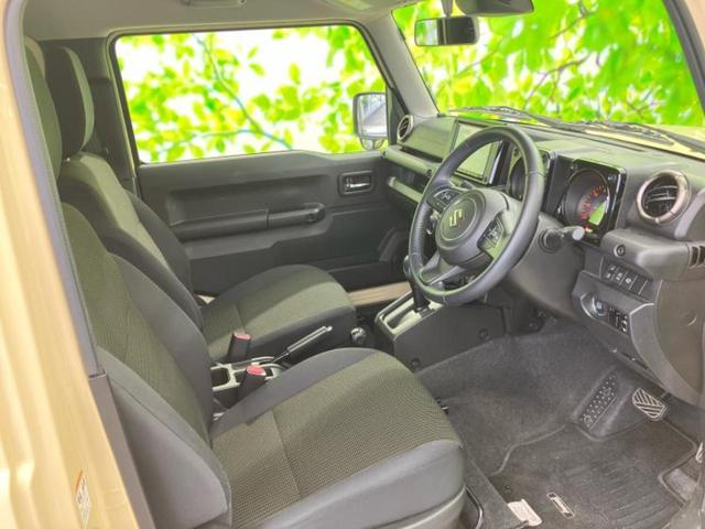 ジムニー ４ＷＤ　ＸＣ　保証書／社外　８インチ　ＳＤナビ／セーフティサポート（スズキ）／シートヒーター　前席／車線逸脱防止支援システム／Ｂｌｕｅｔｏｏｔｈ接続／ＥＴＣ／ＡＢＳ／横滑り防止装置／クルーズコントロール　４ＷＤ（5枚目）
