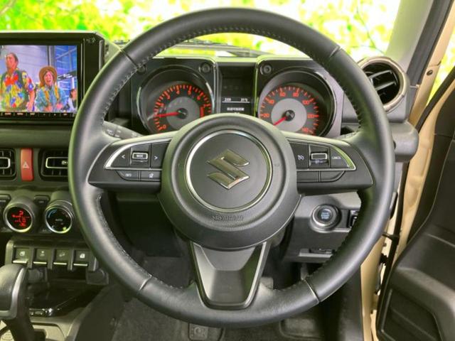 ジムニー ４ＷＤ　ＸＣ　保証書／社外　８インチ　ＳＤナビ／セーフティサポート（スズキ）／シートヒーター　前席／車線逸脱防止支援システム／Ｂｌｕｅｔｏｏｔｈ接続／ＥＴＣ／ＡＢＳ／横滑り防止装置／クルーズコントロール　４ＷＤ（14枚目）