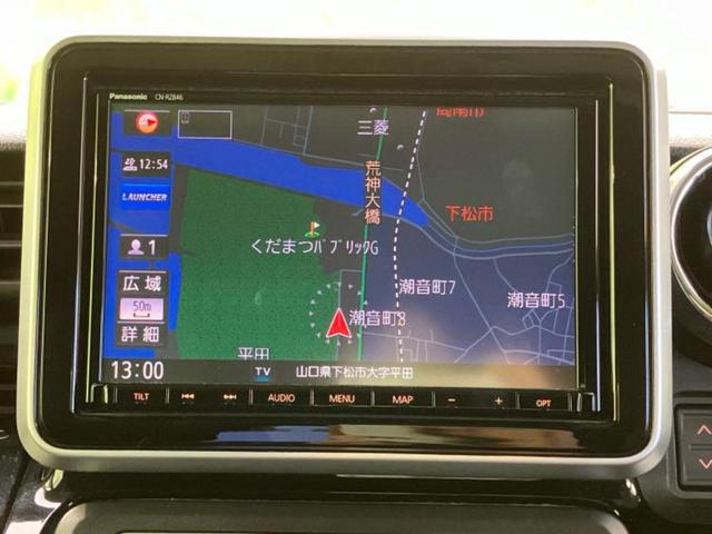 スペーシアカスタム ハイブリッドXSターボ 新品タイヤ/純正 8インチ SDナビ/セーフティサポート(スズキ)/両側電動スライドドア/シートヒーター 運転席/全方位モニター用カメラ/車線逸脱防止支援システム/ヘッドランプ LED ターボ ETC(10枚目)