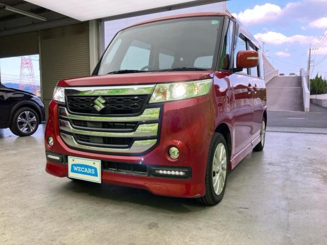 スペーシアカスタムＺ Ｚ　保証書／社外　ＳＤナビ／デュアルカメラブレーキサポート（スズキ）／電動スライドドア／シートヒーター／ヘッドランプ　ＨＩＤ／Ｂｌｕｅｔｏｏｔｈ接続／ＥＢＤ付ＡＢＳ／アイドリングストップ　ＤＶＤ再生（50枚目）