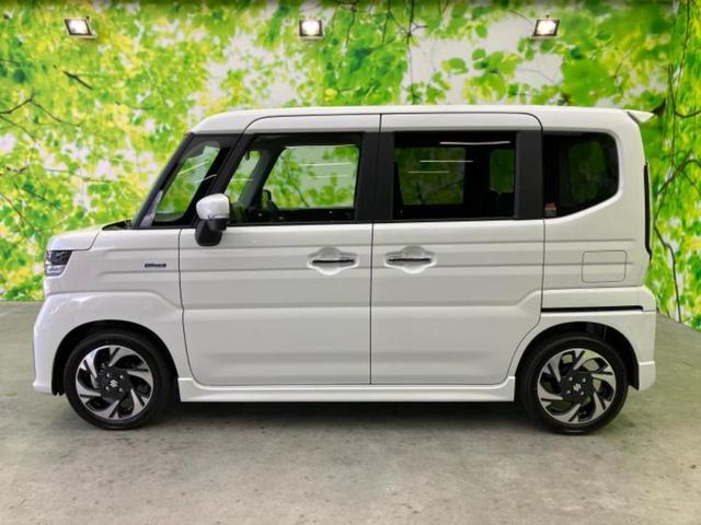 スペーシアカスタム ハイブリッドXS 保証書/セーフティサポート(スズキ)/両側電動スライドドア/シートヒーター 前席/車線逸脱防止支援システム/届出済未使用車/ヘッドランプ LED/EBD付ABS/横滑り防止装置 衝突被害軽減システム(2枚目)