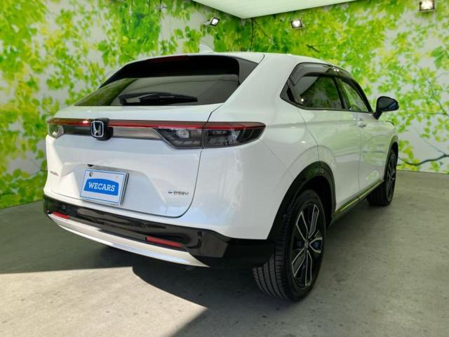 ヴェゼル eHEV Z 新品タイヤ/保証書/社外 10インチ メモリーナビ/ホンダセンシング/シートヒーター 前席/車線逸脱防止支援システム/シート ハーフレザー/電動バックドア/ヘッドランプ LED 衝突被害軽減システム(3枚目)