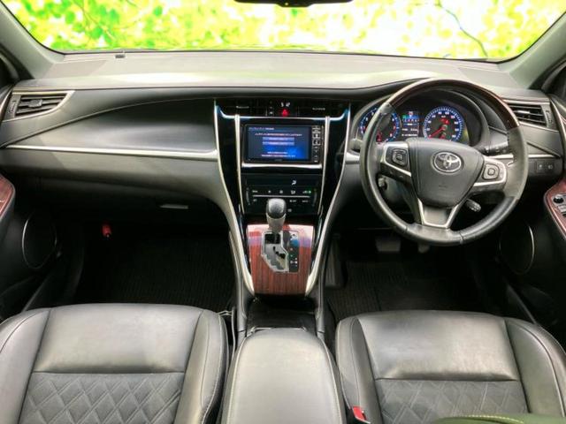 ハリアー プレミアム 新品タイヤ/保証書/社外 SDナビ/衝突安全装置/車線逸脱防止支援システム/シート ハーフレザー/電動バックドア/ヘッドランプ LED/Bluetooth接続/ETC/EBD付ABS バックカメラ(4枚目)