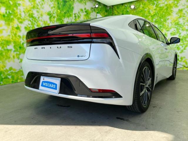 プリウス Ｚ　保証書／ディスプレイオーディオ＋ナビ１２．３インチ／トヨタセーフティセンス／エアーシート　前席／パノラミックビューモニター／車線逸脱防止支援システム／シート　合皮　衝突被害軽減システム　全周囲カメラ（3枚目）