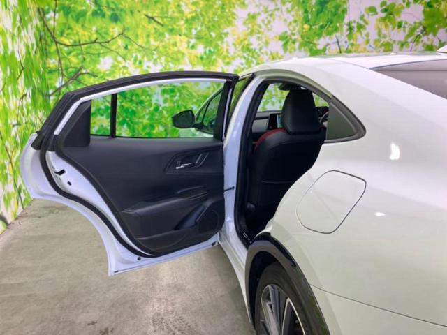 プリウス Ｚ　保証書／ディスプレイオーディオ＋ナビ１２．３インチ／トヨタセーフティセンス／エアーシート　前席／パノラミックビューモニター／車線逸脱防止支援システム／シート　合皮　衝突被害軽減システム　全周囲カメラ（24枚目）