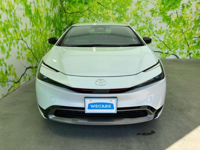 プリウス Ｚ　保証書／ディスプレイオーディオ＋ナビ１２．３インチ／トヨタセーフティセンス／エアーシート　前席／パノラミックビューモニター／車線逸脱防止支援システム／シート　合皮　衝突被害軽減システム　全周囲カメラ（55枚目）