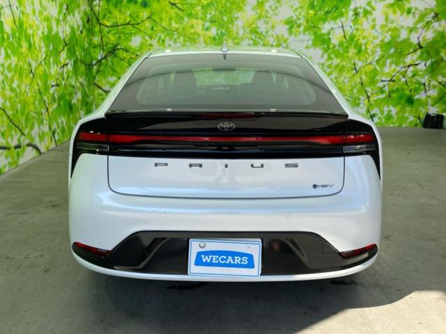 プリウス Ｚ　保証書／ディスプレイオーディオ＋ナビ１２．３インチ／トヨタセーフティセンス／エアーシート　前席／パノラミックビューモニター／車線逸脱防止支援システム／シート　合皮　衝突被害軽減システム　全周囲カメラ（56枚目）