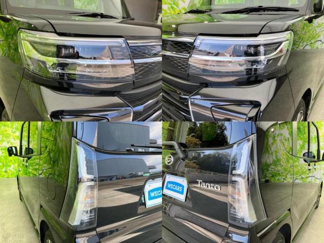 タント カスタムX 保証書/純正 10インチ メモリーナビ/スマートアシスト(トヨタ・ダイハツ)/両側電動スライドドア/パノラマモニター/車線逸脱防止支援システム/シート ハーフレザー/ヘッドランプ LED 全周囲カメラ(64枚目)