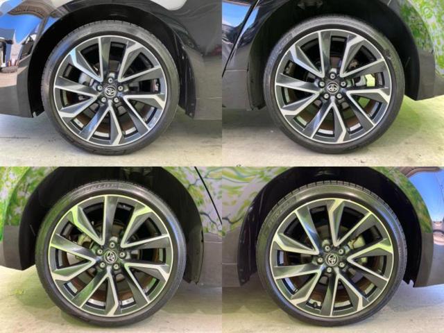 カローラスポーツ G Z 新品タイヤ/保証書/ディスプレイオーディオ+ナビ10.5インチ/トヨタセーフティセンス/シートヒーター 前席/車線逸脱防止支援システム/ヘッドランプ LED/Bluetooth接続/ETC(63枚目)