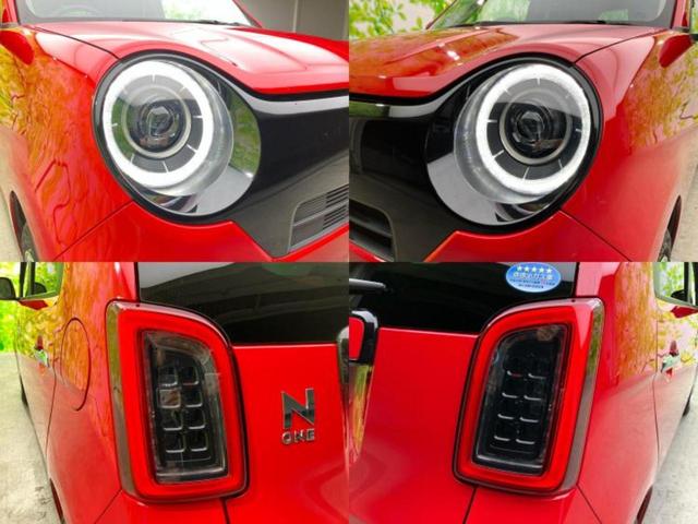 Ｎ－ＯＮＥ オリジナル　保証書／社外　ナビ／衝突安全装置／車線逸脱防止支援システム／シート　ハーフレザー／ドライブレコーダー　純正／ヘッドランプ　ＬＥＤ／ＵＳＢジャック／ＥＴＣ／ＥＢＤ付ＡＢＳ／横滑り防止装置　バックカメラ（64枚目）