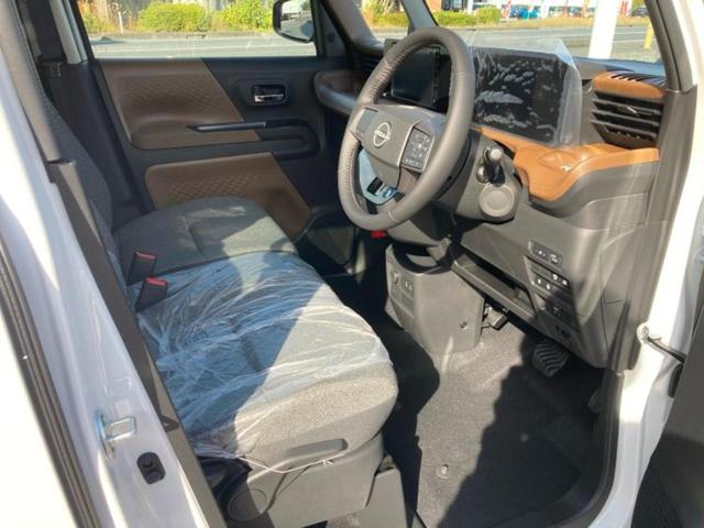 ルークス ハイウェイスターX 保証書/ディスプレイオーディオ9インチ/エマージェンシーブレーキ/両側電動スライドドア/シートヒーター 前席/アラウンドビューモニター/車線逸脱防止支援システム/登録済未使用車 衝突被害軽減システム(5枚目)