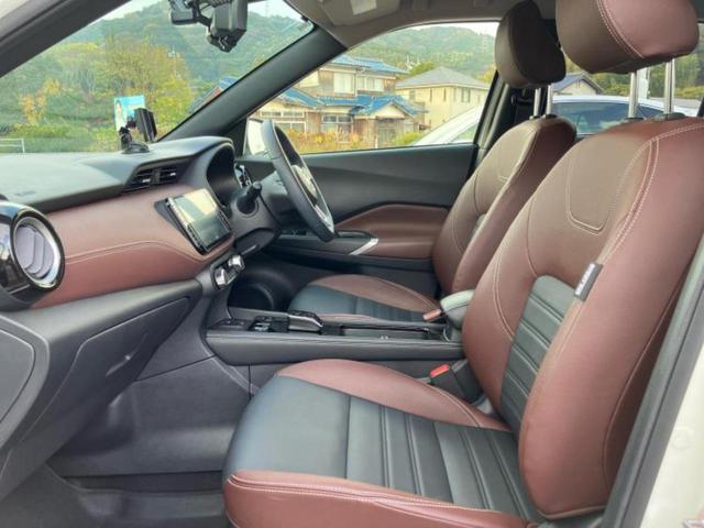 キックス Ｘスタイルエディション　保証書／純正　９インチ　ＳＤナビ／インテリジェントルームミラー／衝突安全装置／シートヒーター／全方位モニター／車線逸脱防止支援システム／シート　合皮／ヘッドランプ　ＬＥＤ／ＥＴＣ／ＥＢＤ付ＡＢＳ（6枚目）