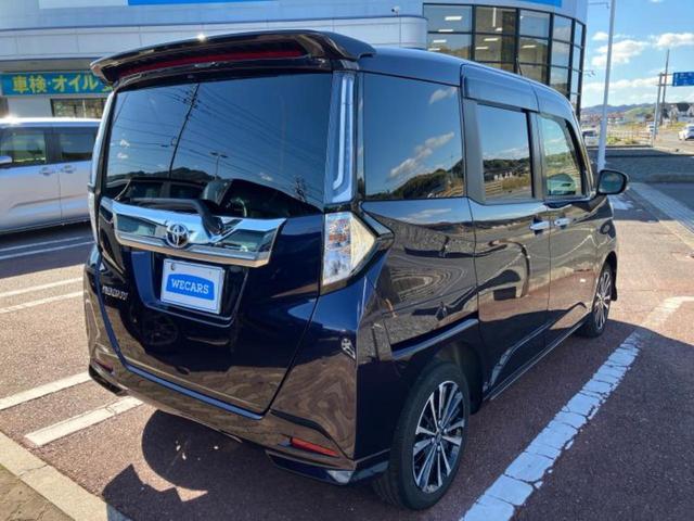 ルーミー カスタムG-T 新品タイヤ/社外 SDナビ/衝突安全装置/両側電動スライドドア/車線逸脱防止支援システム/ヘッドランプ LED/ETC/EBD付ABS/横滑り防止装置/アイドリングストップ/ワンセグTV ワンオーナー(3枚目)